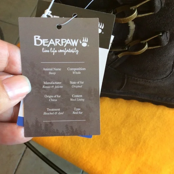 BearPaw Jenna Dark Brown Suede Boots Size 10/41, NWT (NWOB) - Picture 12 of 15